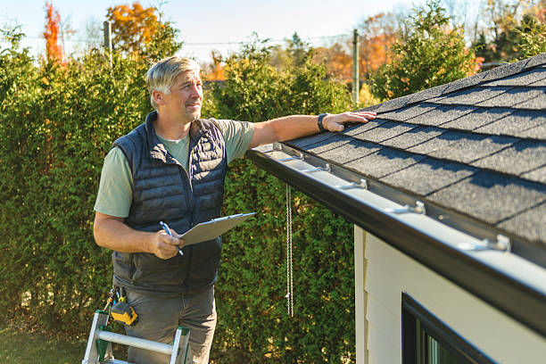 Professional Roofing technician working in Mill Run, PA